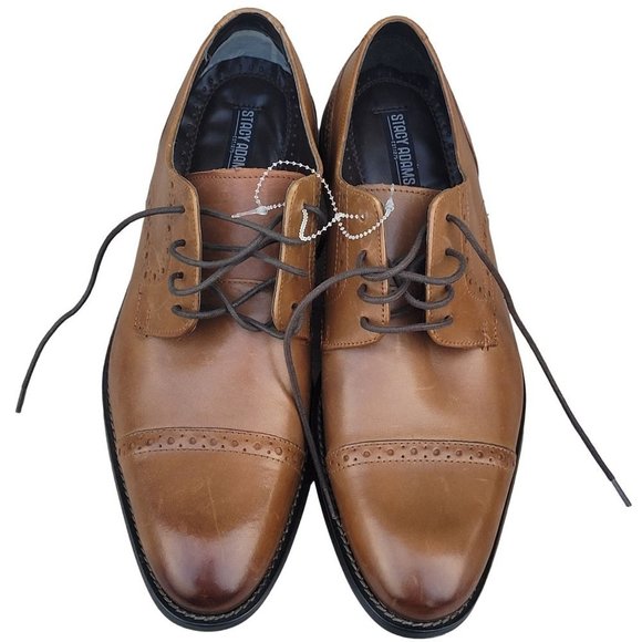 Stacy Adams Men\'s Dickinson Cap Toe Oxfords Sz 8.5 main image 9